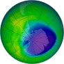 Antarctic Ozone 2009-10-21